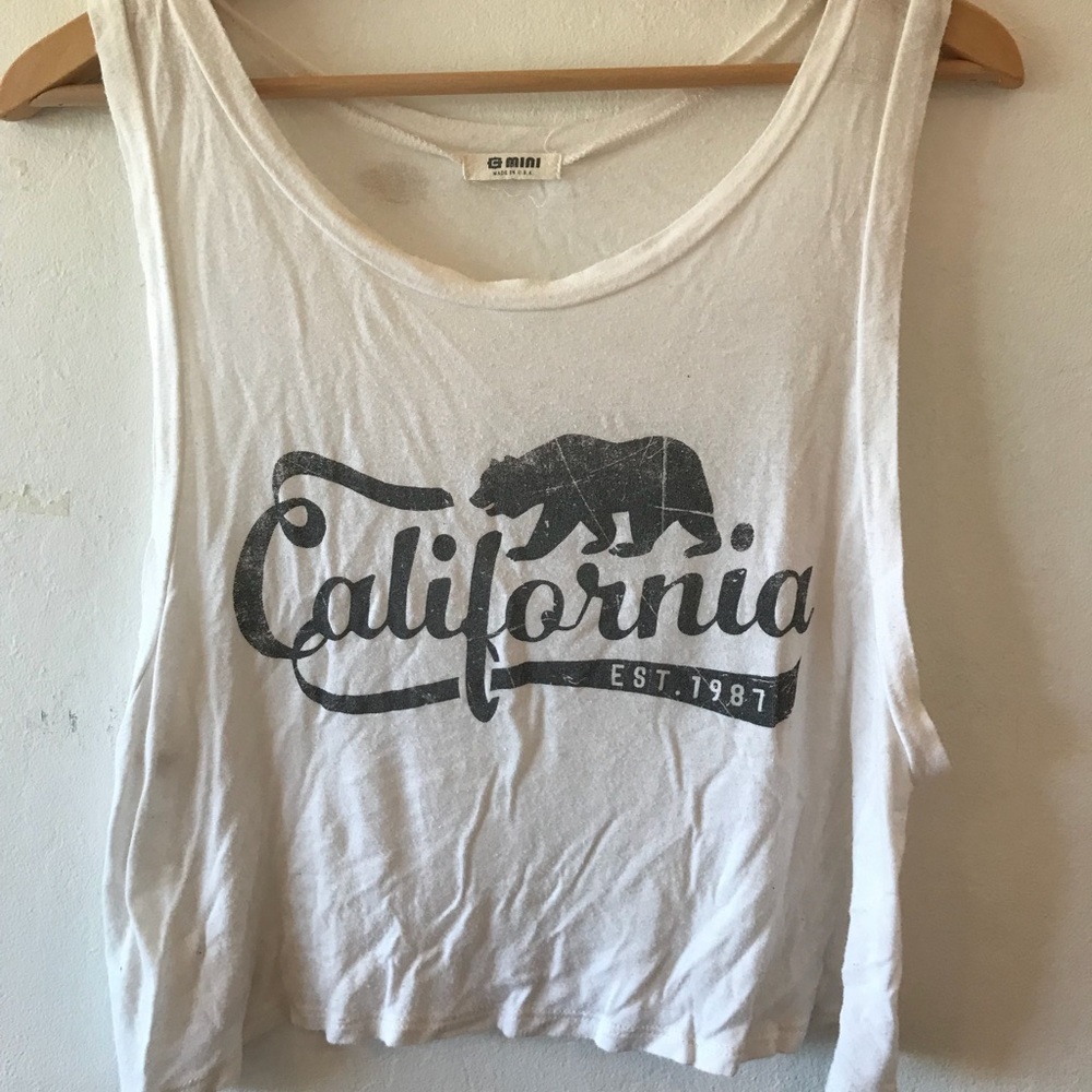 Thin Flowey Tank Top with Design